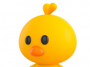 Character011 Chick 3D-Modell
