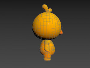 Character011 Chick 3D-Modell