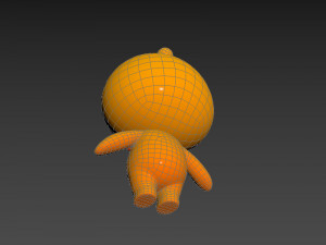 Character011 Chick 3D-Modell