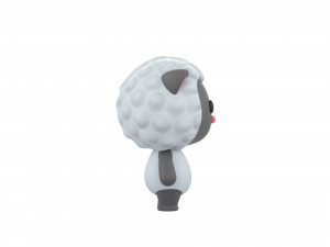 Character012 Sheep Model 3D