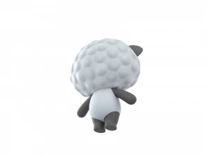 Character012 Sheep 3D Model