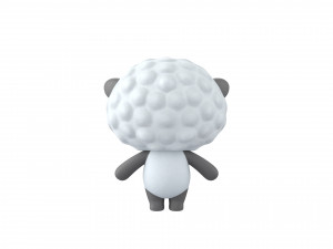Character012 Sheep Model 3D