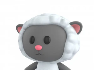 Character012 Sheep 3D Model