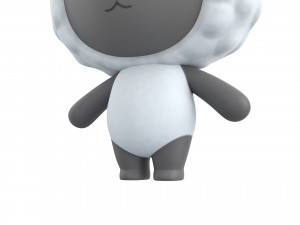 Character012 Sheep Model 3D