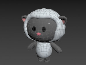 Character012 Sheep Model 3D
