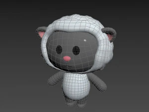 Character012 Sheep 3D Model