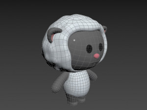 Character012 Sheep Model 3D