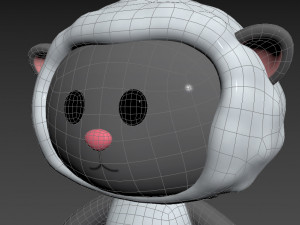 Character012 Sheep Model 3D