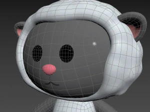 Character012 Sheep 3D Model