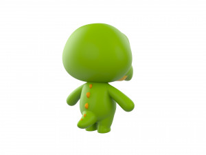 Character013 Crocodile Modello 3D