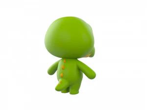 Character013 Crocodile 3D Model