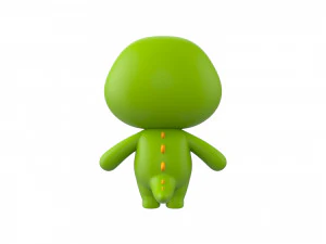 Character013 Crocodile 3D Model