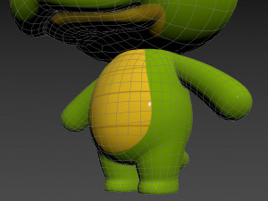 Character013 Crocodile Modello 3D