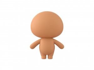 Character014 Sloth 3D Model