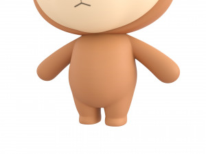 Character014 Sloth 3D Model