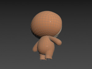 Character014 Sloth 3D Model