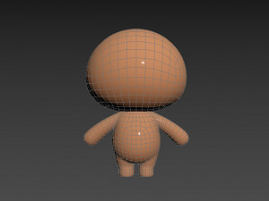 Character014 Sloth 3D Model