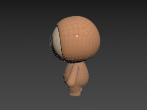 Character014 Sloth 3D Model