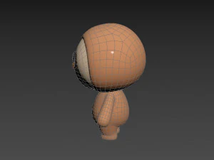 Character014 Sloth 3D Model