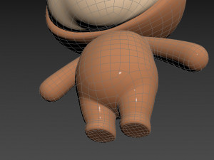 Character014 Sloth 3D Model