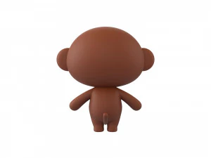 Character015 Monkey 3D Model