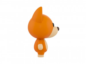 Character016 Dog 3D Model