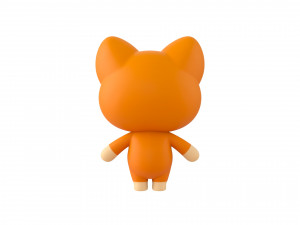 Character016 Dog 3D Model