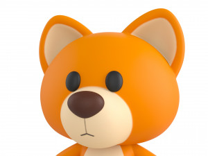 Character016 Dog 3D Model