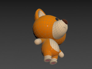 Character016 Dog 3D Model