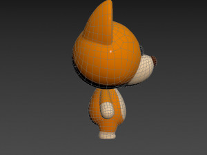 Character016 Dog 3D Model