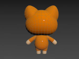 Character016 Dog 3D Model