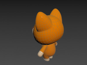 Character016 Dog 3D Model