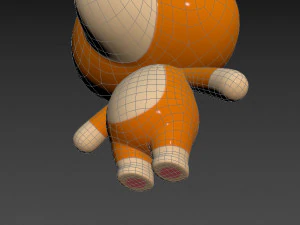 Character016 Dog 3D Model
