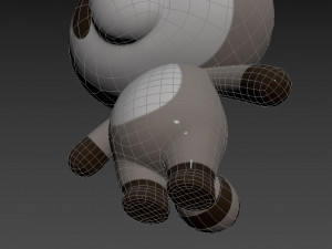 Character017 Raccoon 3D Model