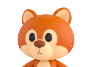 Character018 Squirrel 3D Model