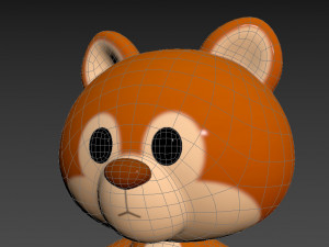 Character018 Squirrel 3D Model