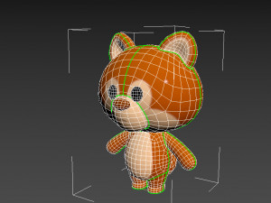 Character018 Squirrel 3D Model
