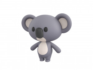Character019 Koala Model 3D