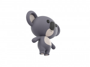 Character019 Koala Model 3D