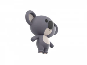 Character019 Koala 3D Model