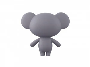 Character019 Koala 3D Model