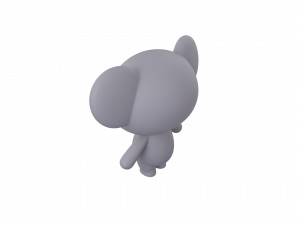 Character019 Koala Model 3D