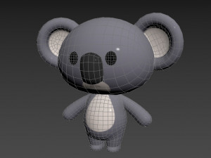 Character019 Koala Model 3D