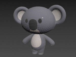 Character019 Koala Model 3D