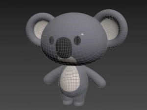 Character019 Koala 3D Model