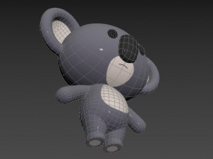 Character019 Koala Model 3D
