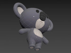 Character019 Koala 3D Model