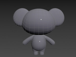 Character019 Koala Model 3D
