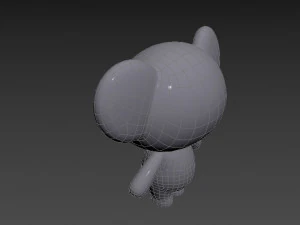 Character019 Koala 3D Model