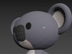 Character019 Koala Model 3D